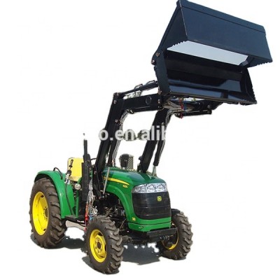 4 Wheel Tractor with 4in1 Bucket Loader, combined bucket on tractor loader, farm tractor loader with 4in1 bucket