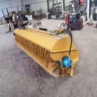 Hot selling cheap snow broom sweeper attachment truck mounted snow blowers