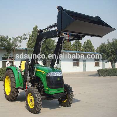 HW 25 hp tractor with front end loader backhoe disc plough