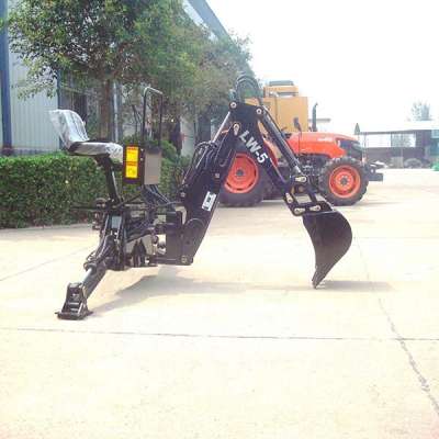 tractor mounted backhoe